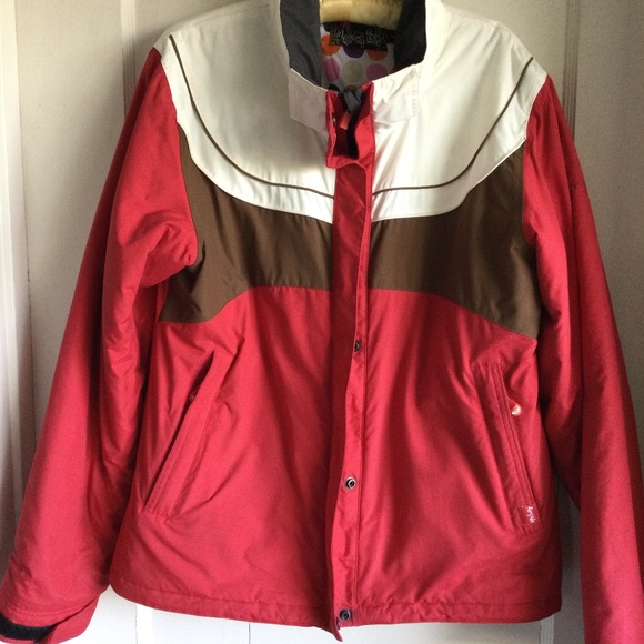 Quiksilver Roxy Red Snow/Ski Jacket W Size T4 - Picture 1 of 14